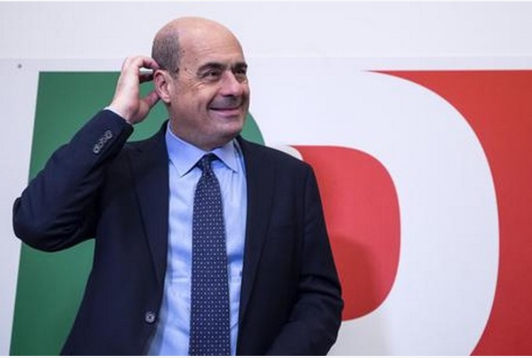 Nicola Zingaretti, segretario di un Pd sempre più a sinistra