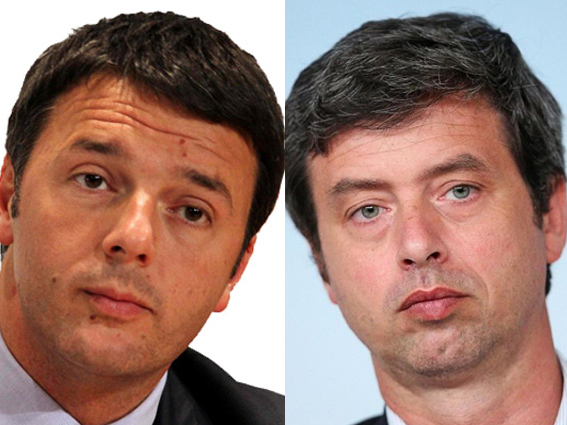 Matteo Renzi ed Andrea Orlando, i grandi duellanti